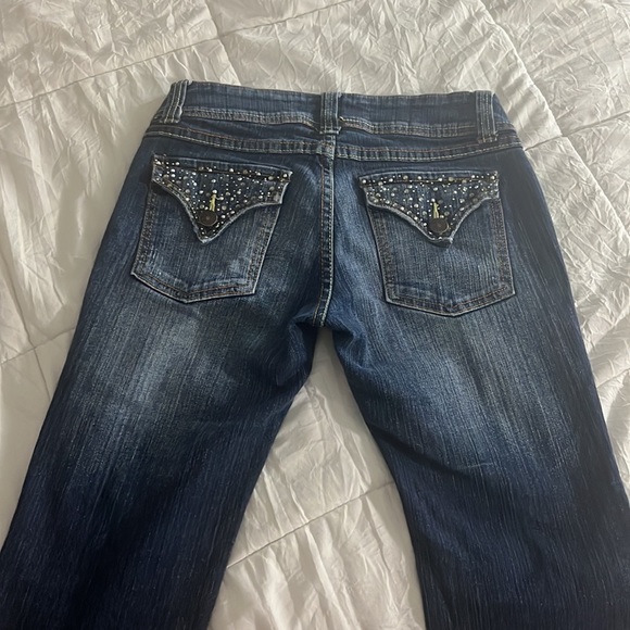 Y2K low rise capris - Picture 3 of 4